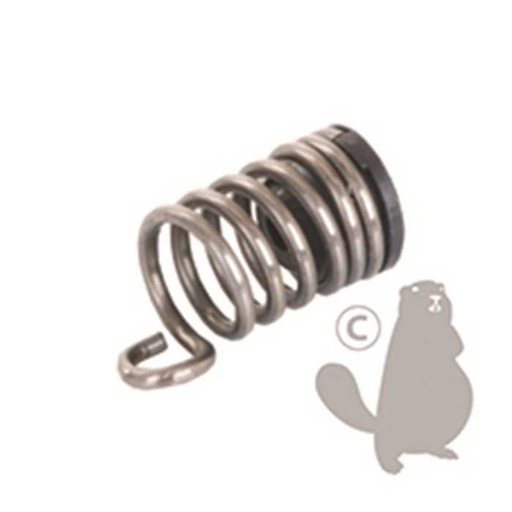 [690-9560] Ressort amortisseur HUSQVARNA remplace 545 03 38 01. Adaptable sur machines 235 235E 240 et 240E., 6909560, 690-9560