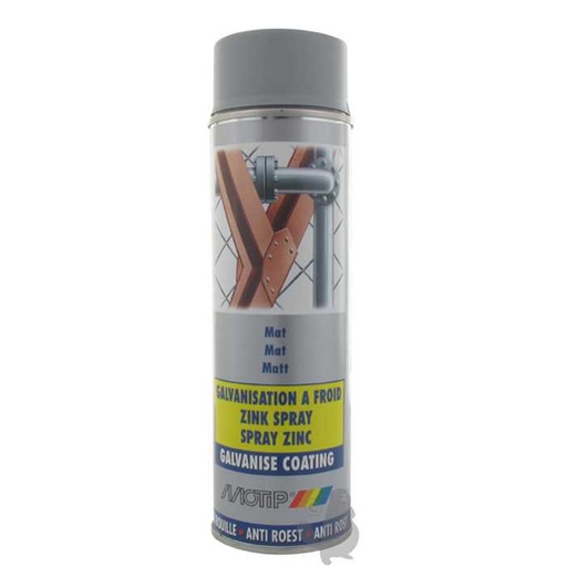 [820-2436] bombe de peinture galvanise mat, 8202436, 820-2436