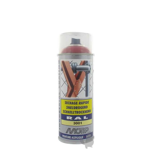 [820-2418] Peinture rouge ISEKI aérosol 400 ML., 8202418, 820-2418