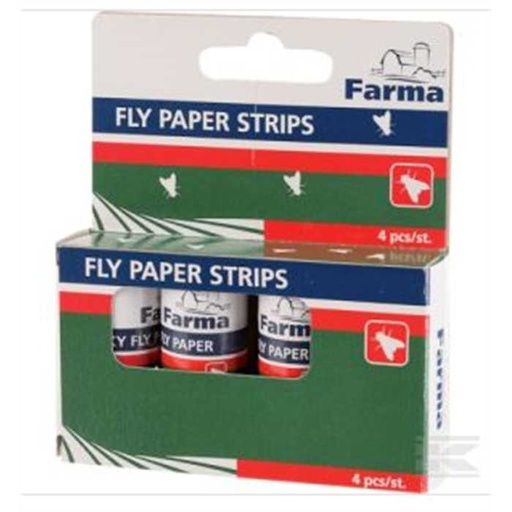 [902007FA] Rouleau papier tue-mouches 4 pieces