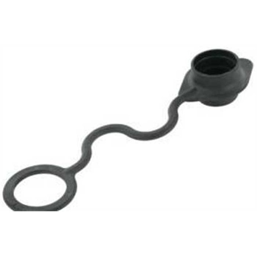 [SKP9M121] Bouchon male noir type 12 taille 1/2" in, SKP9M121