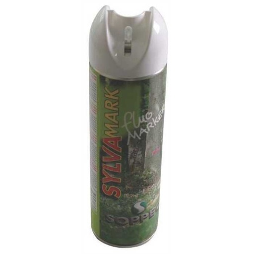 [PA131300] Spray forestier blanc sylvamark fluo-marker - SOPPEC, SOPPEC BLANC, PA131300, SOPPEC, 3598300012580, 