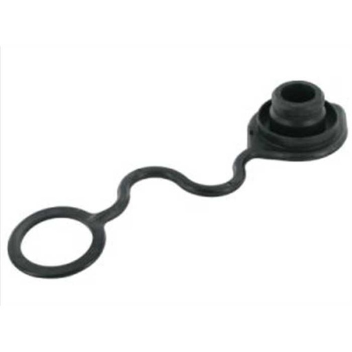 [SKP9F121] Bouchon femelle noir type 12 taille 1/2" in, SKP9F121