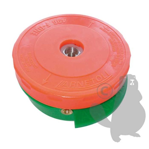 [160-7809] Tête fil nylon adaptable Tap et Go à chargement rapide et sans démontage avec adaptateur M12 x 1 75, 1607809, 160-7809
