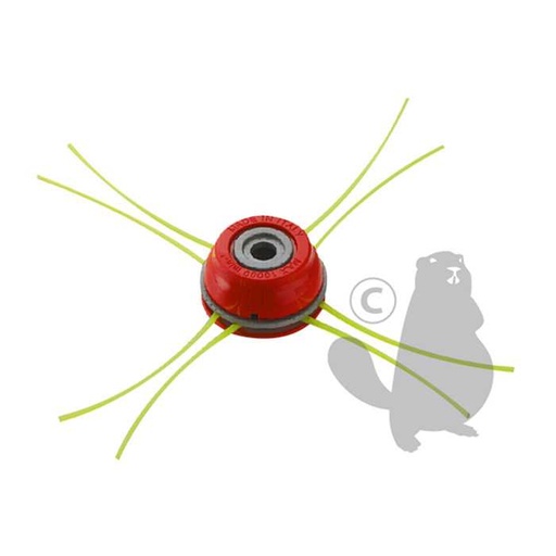 [160-2839] Tête universelle multifils et multi-étage. Résine + alu 4 fils - diamètre 3 3 mm - Livrée avec 10, 1602839, 160-2839