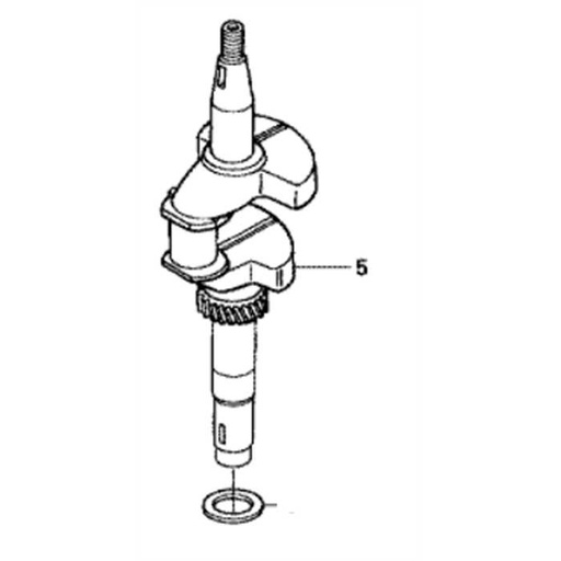 [13310-ZE7-771] Vilebrequin HONDA GXV160 HRH536