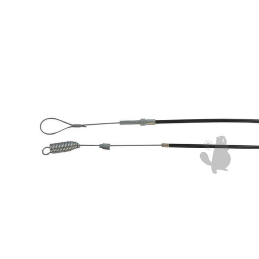[81001083/0-] Cà¢ble dembrayage adaptable pour CASTELGARDEN avec ressort. Remplace origine: 81001083/0 - Longueur, 6306668, 630-6668