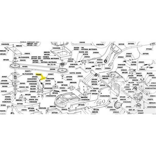 [210103] Gaine pour cable Roques rl210h, RL210103