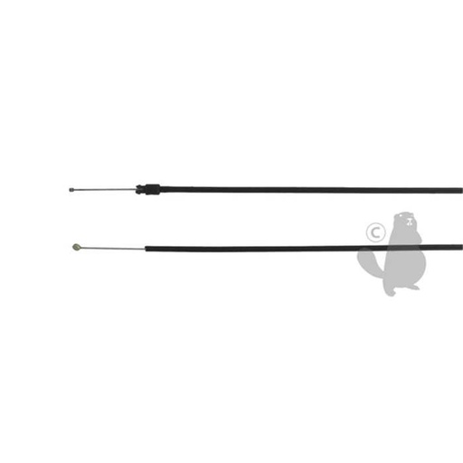 [56500067A] Cà¢ble daccélération adaptable pour souffleur RYOBI BV162. Remplace origine: 56500067A - Longueur cà, 6307848, 630-7848