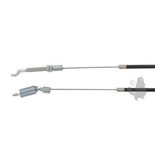 [81001141/0] Cà¢ble embrayage adaptable CASTELGARDEN pour PA504TR. Remplace origine: 81001141/0 Longueur cà¢ble:, 6301075, 630-1075