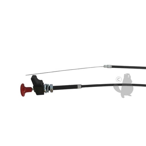 [630-1445] Cà¢ble universel arrêt Moteur - Longueur cà¢ble: 1200mm Longueur gaine: 1000mm Course: 60mm, 6301445, 630-1445