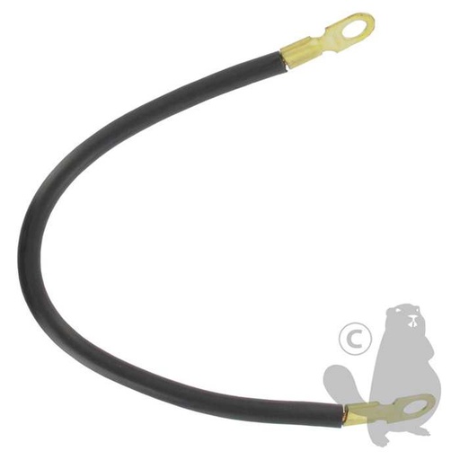 [240-0441] Cà¢ble batterie noir à  6 conducteurs avec gaine poly vinyl diam Oeillet : 10mm L: 305mm., 2400441, 240-0441