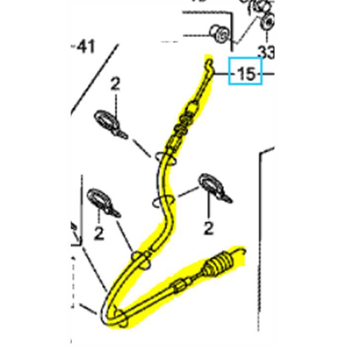 [54510-VK8-951] Cable de traction HRX476c sde