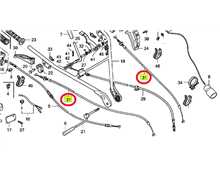 [54720-735-J00] Cable de décrabotage HONDA F660 série k3, 54720735J00, 54720-735-J00
