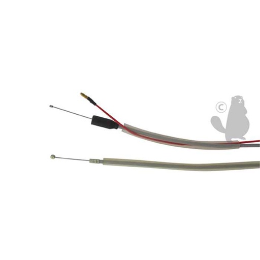 [20021-83101] Cà¢ble daccélération adaptable pour débroussailleuse SHINDAIWA B450. Remplace origine: 20021-83101 , 6307851, 630-7851