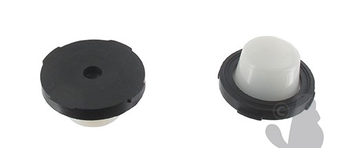 [530-9710] Joint et clapet de bouchon de réservoir essence adaptable KAWASAKI pour KBL23 KBL26 TD33 TD40 TD48 TH23 TH26 TH43 TH48. Se monte sur notre bouchon 5309711. Remplace origine 14069-0017, 5309710, 140690017, 14069-0017