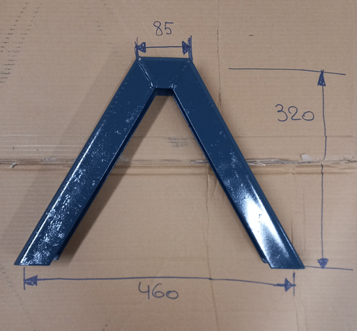[T] Triangle attelage femelle côté outil pour relevage frontal, TRIANGLE FRONTAL, RELEVAGE FRONTAL