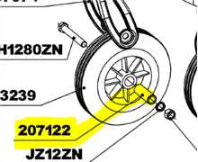 [207120] Calotte autobloquante 16x30 roues avant Roques rl210